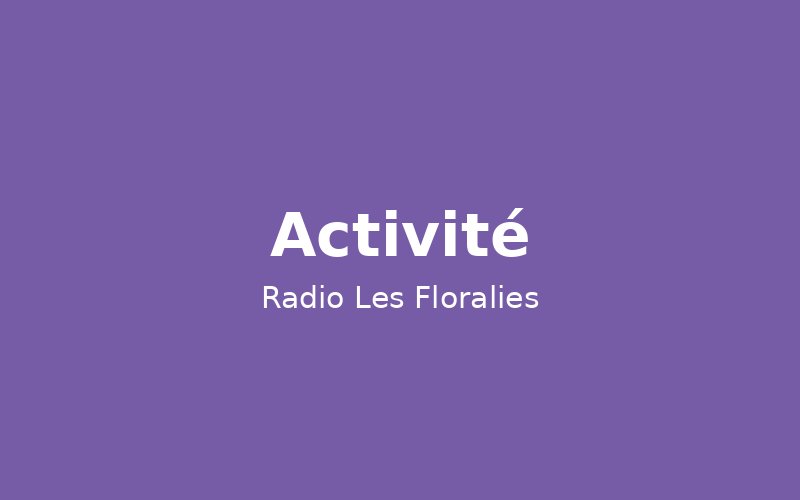En ce moment...