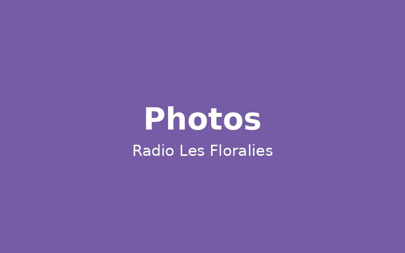 Un album photo à parcourir